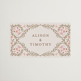 Wedding Favor Stickers