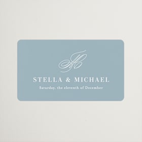 Wedding Favor Stickers
