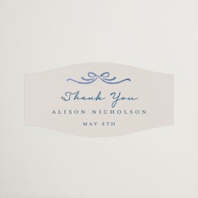 Bridal Shower Favor Stickers