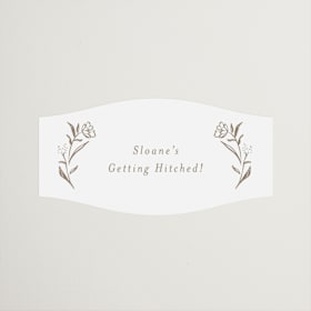 Bridal Shower Favor Stickers