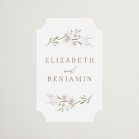 Bridal Shower Favor Stickers