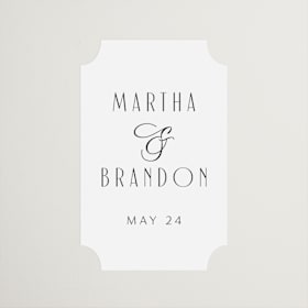 Wedding Favor Stickers