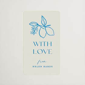 Bridal Shower Favor Stickers