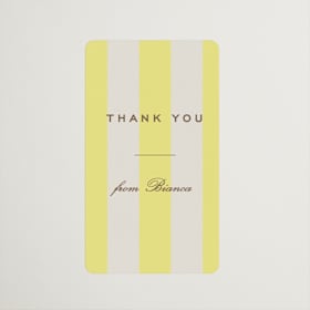 Bridal Shower Favor Stickers