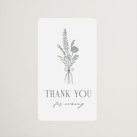 Bridal Shower Favor Stickers