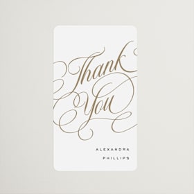 Bridal Shower Favor Stickers