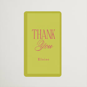 Bridal Shower Favor Stickers