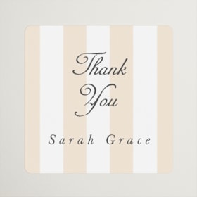 Bridal Shower Favor Stickers