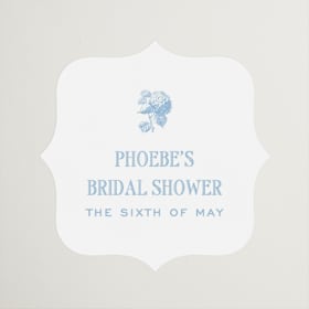 Bridal Shower Favor Stickers