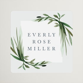 Bridal Shower Favor Stickers