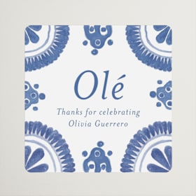 Bridal Shower Favor Stickers