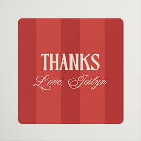 Bridal Shower Favor Stickers