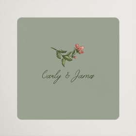 Wedding Favor Stickers