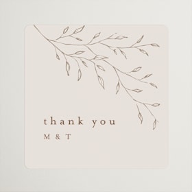 Wedding Favor Stickers