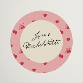 Bachelorette Party Favor Stickers