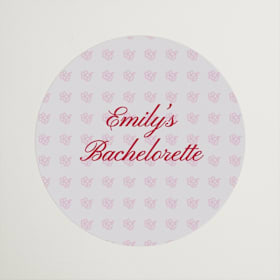 Bachelorette Party Favor Stickers