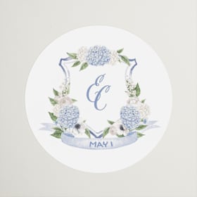 Bridal Shower Favor Stickers
