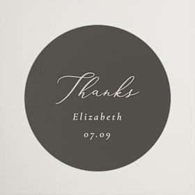 Bridal Shower Favor Stickers