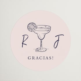Bridal Shower Favor Stickers