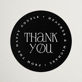 Bridal Shower Favor Stickers