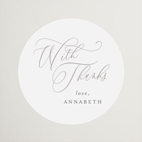 Bridal Shower Favor Stickers