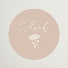 Bridal Shower Favor Stickers