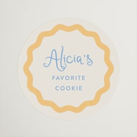 Bridal Shower Favor Stickers