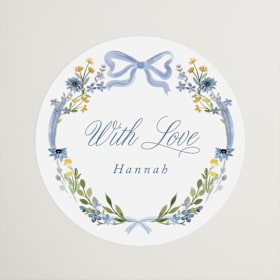 Bridal Shower Favor Stickers