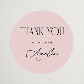 Bridal Shower Favor Stickers