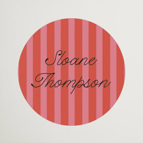 Bridal Shower Favor Stickers