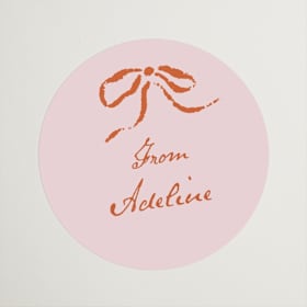 Bridal Shower Favor Stickers