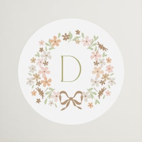 Bridal Shower Favor Stickers