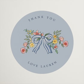 Bridal Shower Favor Stickers