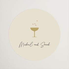 Bridal Shower Favor Stickers