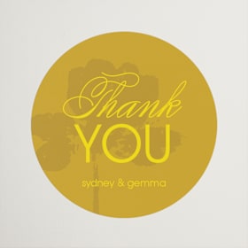 Bridal Shower Favor Stickers