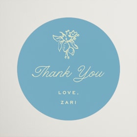 Bridal Shower Favor Stickers
