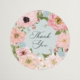 Bridal Shower Favor Stickers