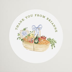 Bridal Shower Favor Stickers