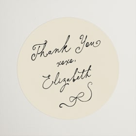 Bridal Shower Favor Stickers