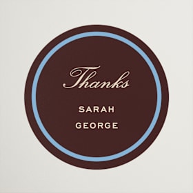 Bridal Shower Favor Stickers