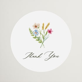Bridal Shower Favor Stickers