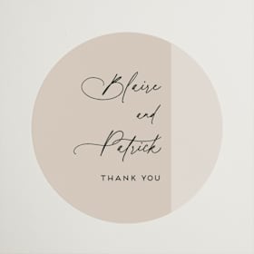 Engagement Party Favor Stickers