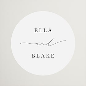 Wedding Favor Stickers