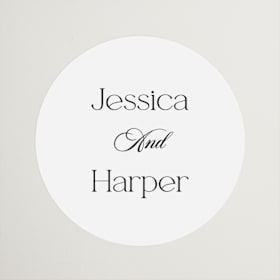 Wedding Favor Stickers