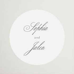 Wedding Favor Stickers
