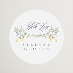 Wedding Favor Stickers