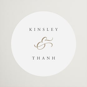 Wedding Favor Stickers