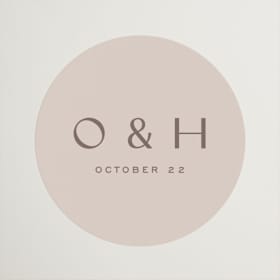Wedding Favor Stickers