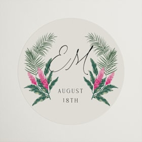 Wedding Favor Stickers
