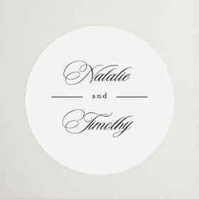 Wedding Favor Stickers